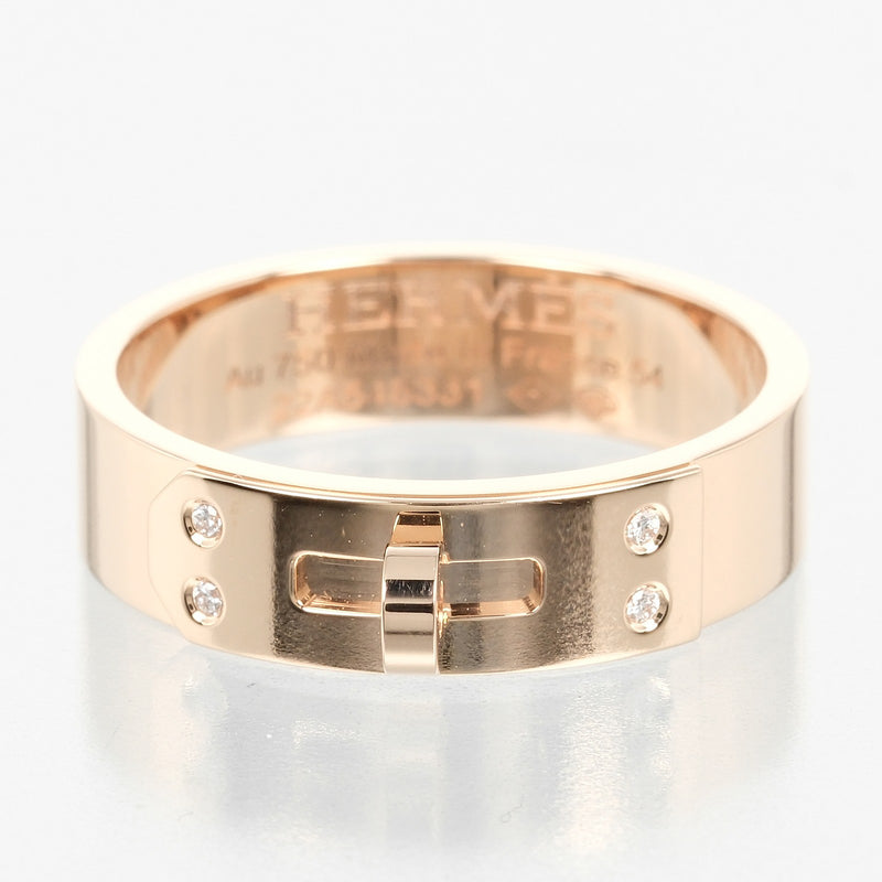 [HERMES] Hermes 
 Kelly PM No. 14 Ring / Ring 
 K18 Pink Gold x 4P Diamond about 5.93g Kelly PM Ladies A Rank
