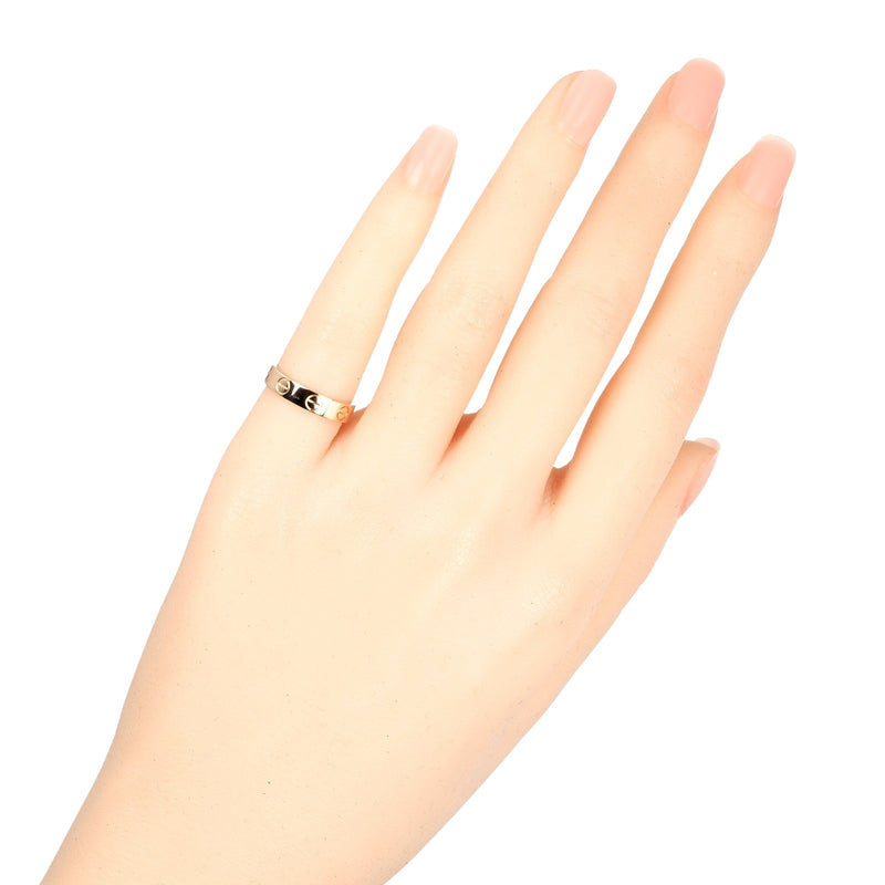 [Cartier] Cartier 
 Mini amor Boda No. 5 Anillo / anillo 
 K18 Pink Gold Aproximadamente 2.76 g Mini Love Wedding Ladies A Rank