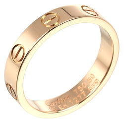[卡地亚]卡地亚 
 迷你爱婚礼第10号戒指 /戒指 
 K18粉红色黄金大约3.7克迷你爱婚礼女士