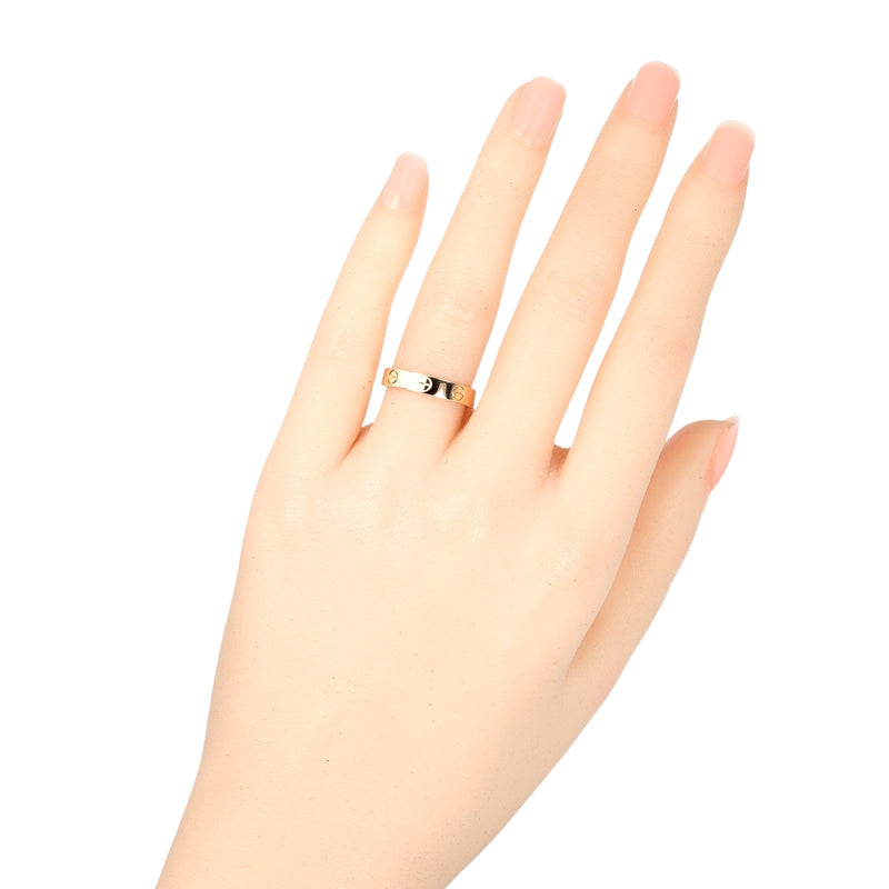 [Cartier] Cartier 
 Mini Love Wedding No. 10 Ring / Ring 
 K18 Pink Gold Approximately 3.7g Mini Love Wedding Ladies A Rank