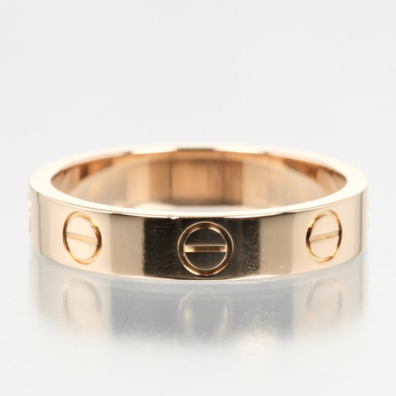 [Cartier] Cartier 
 Mini amor Boda No. 10 Anillo / anillo 
 K18 Pink Gold aproximadamente 3.7g mini amor de boda Ladies un rango