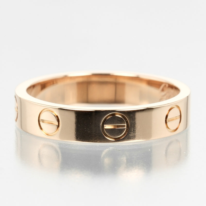 [Cartier] Cartier 
 Mini amor Boda No. 10 Anillo / anillo 
 K18 Pink Gold aproximadamente 3.7g mini amor de boda Ladies un rango