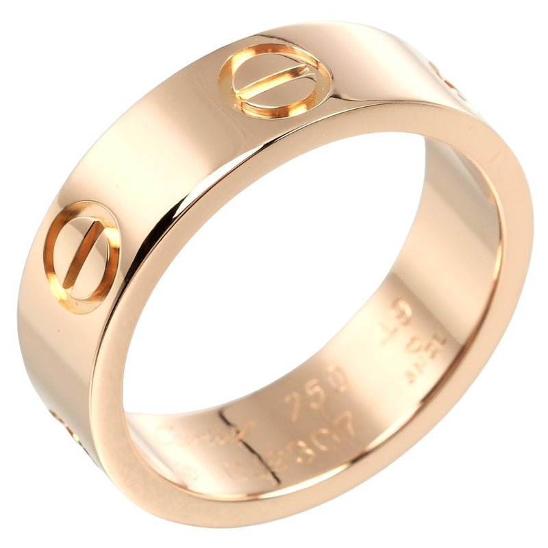 [Cartier] Cartier 
 Amor 9 anillo / anillo 
 K18 Pink Gold aproximadamente 6.22g Love Love Love Ladies A Rank