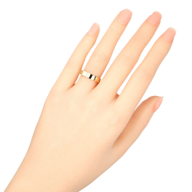 [卡地亚]卡地亚 
 迷你爱婚礼第9号戒指 /戒指 
 K18黄金x 1p钻石大约4.3克迷你爱情婚礼女士