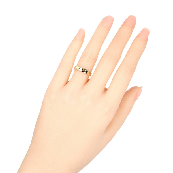 [Cartier] Cartier 
 Mini Love Wedding No. 9 Anillo / anillo 
 K18 Oro amarillo aproximadamente 3.57 g Mini amor Boda Ladies A Rank