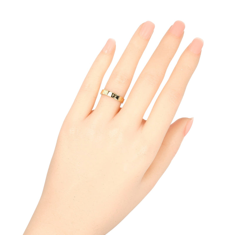 [卡地亚]卡地亚 
 迷你爱婚礼第9号戒指 /戒指 
 K18黄金大约3.57克迷你爱情婚礼女士