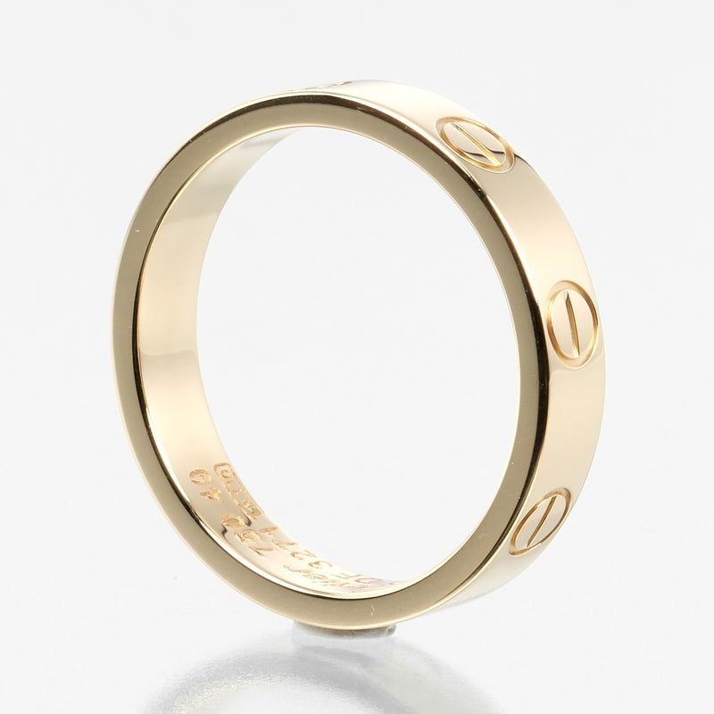 [Cartier] Cartier 
 Mini Love Wedding No. 9 Ring / Ring 
 K18 Yellow Gold Approximately 3.57g Mini Love Wedding Ladies A Rank