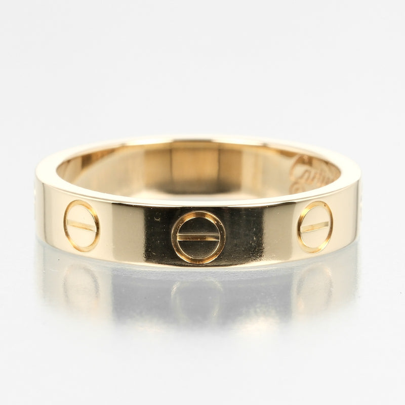 [Cartier] Cartier 
 Mini Love Wedding No. 9 Ring / Ring 
 K18 Yellow Gold Approximately 3.57g Mini Love Wedding Ladies A Rank