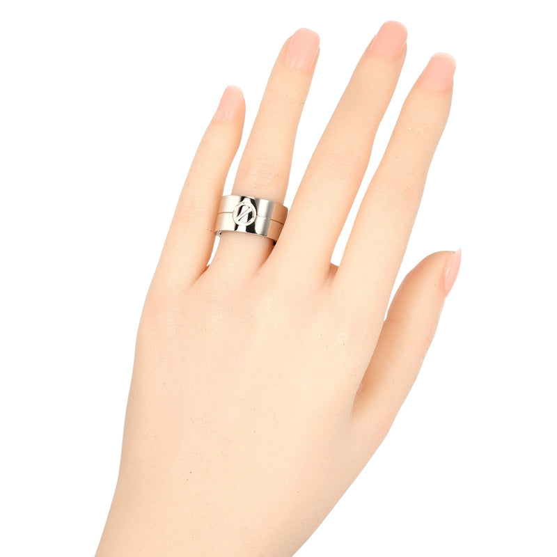 [卡地亚]卡地亚 
 Hailab 13戒指 /戒指 
 K18白金大约16.57克高爱女士