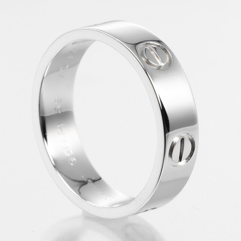 [Cartier] Cartier 
 Amor 19 anillo / anillo 
 PT950 Platinum aproximadamente 10.16g Amor amor damas un rango