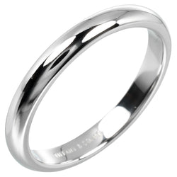 [Tiffany＆Co。]蒂法尼 
 永远的婚礼经典乐队15.5戒指 /戒指 
 3mm型号PT950白金大约5.48克永远的婚礼经典乐队女士