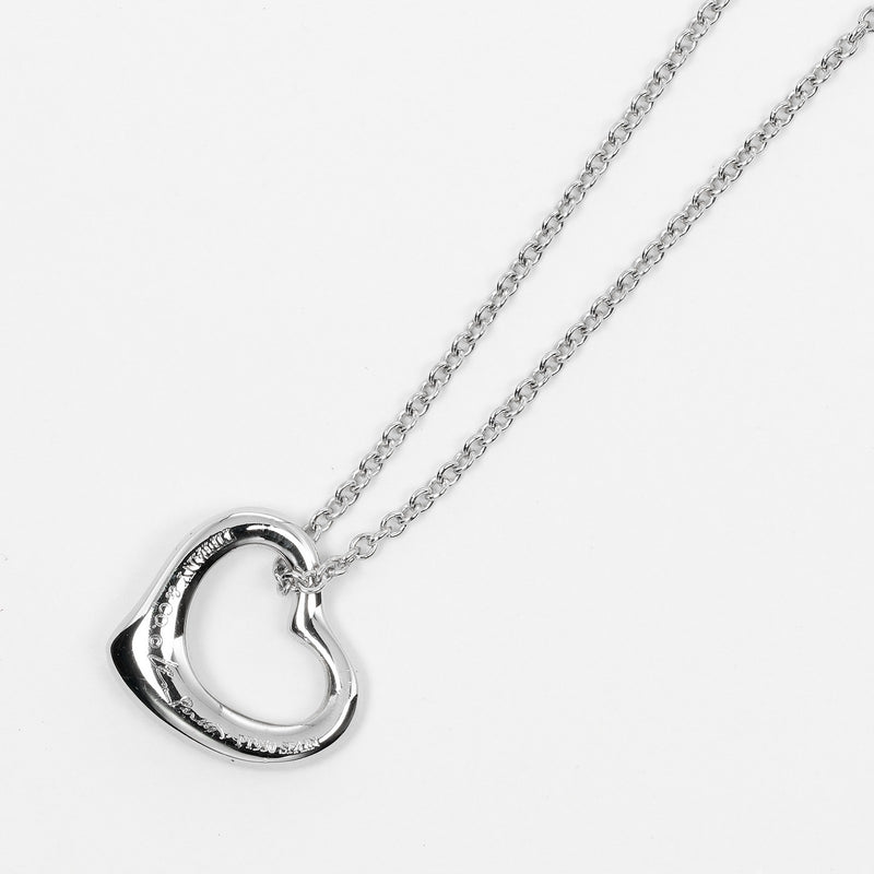 [Tiffany＆Co。]蒂法尼 
 开放的心脏项链 
 PT950白金大约3.53克露天女士