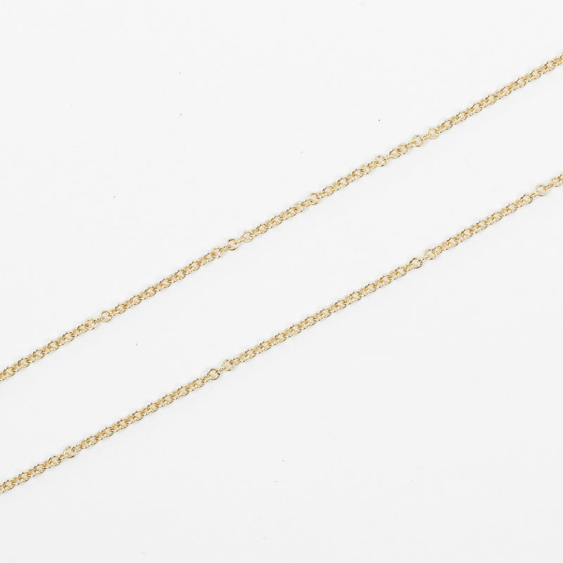 [Tiffany＆Co。]蒂法尼 
 t微笑小项链 
 最高宽度9.7厘米K18黄金大约2.94g t微笑小女士