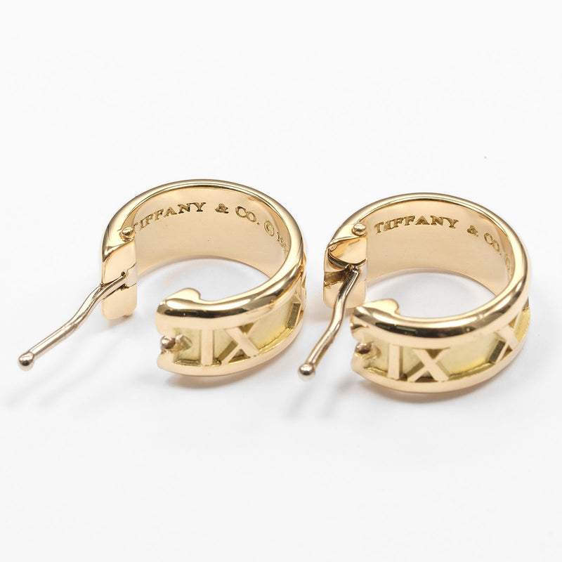 Tiffany & Co. アトラス フープピアス TIFFANY&Co.】ティファニー アトラス フープ ピアス – NISHIKINO