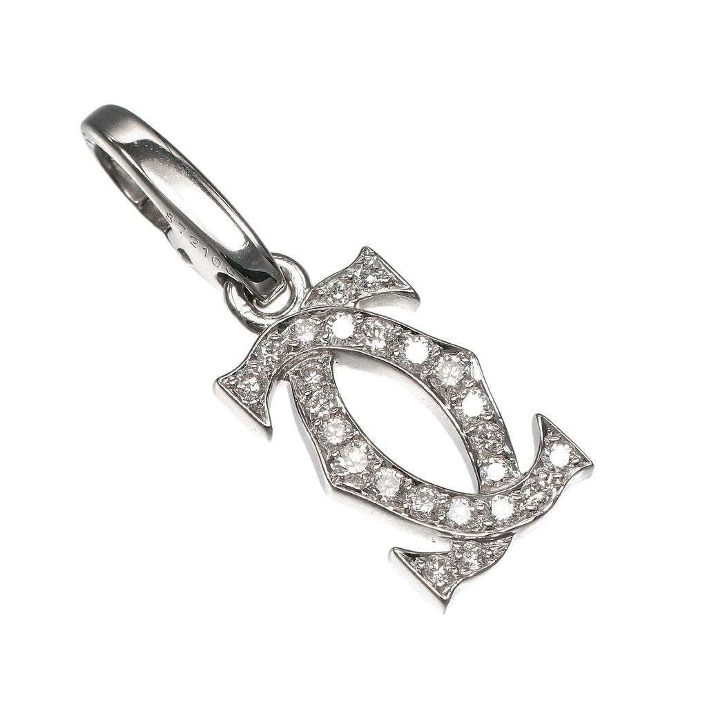 Cartier 2C チャーム ペンダントトップ CARTIER】カルティエ 2Cチャーム ペンダントトップ – NISHIKINO