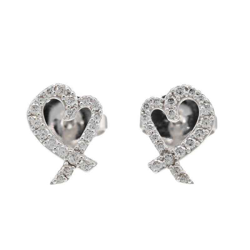 【TIFFANY&Co.】ティファニー ラビングハート ピアス