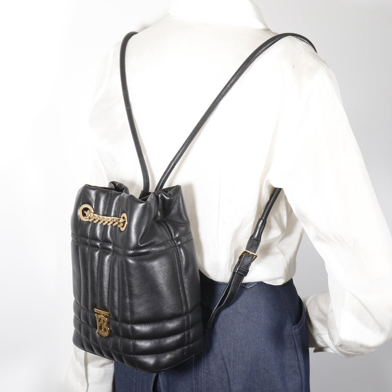 BURBERRY】バーバリー キルティング ローラ ミニ バックパック