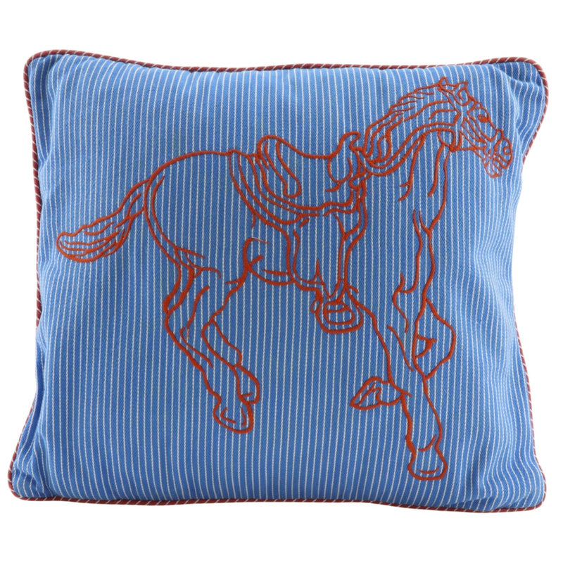 HERMES ミニクッション HERMES】エルメス ウエスタン＆カンパニー ミニクッション インテリア