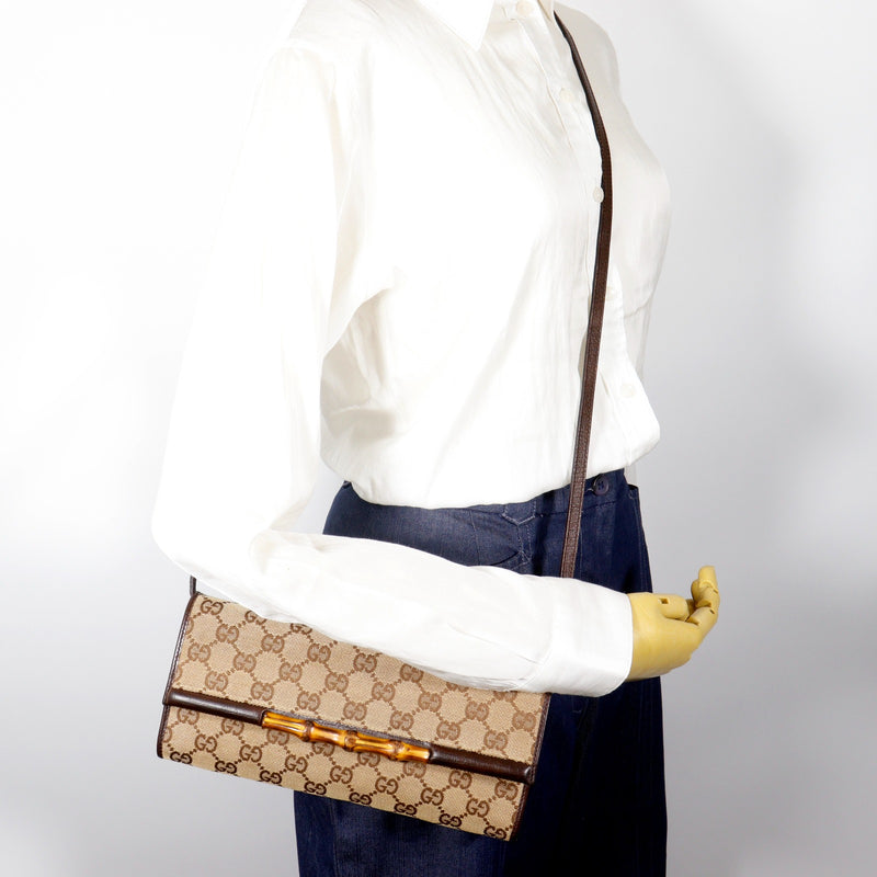 GUCCI】グッチ バンブー ショルダーバッグ 117594 – NISHIKINO VINTAGE