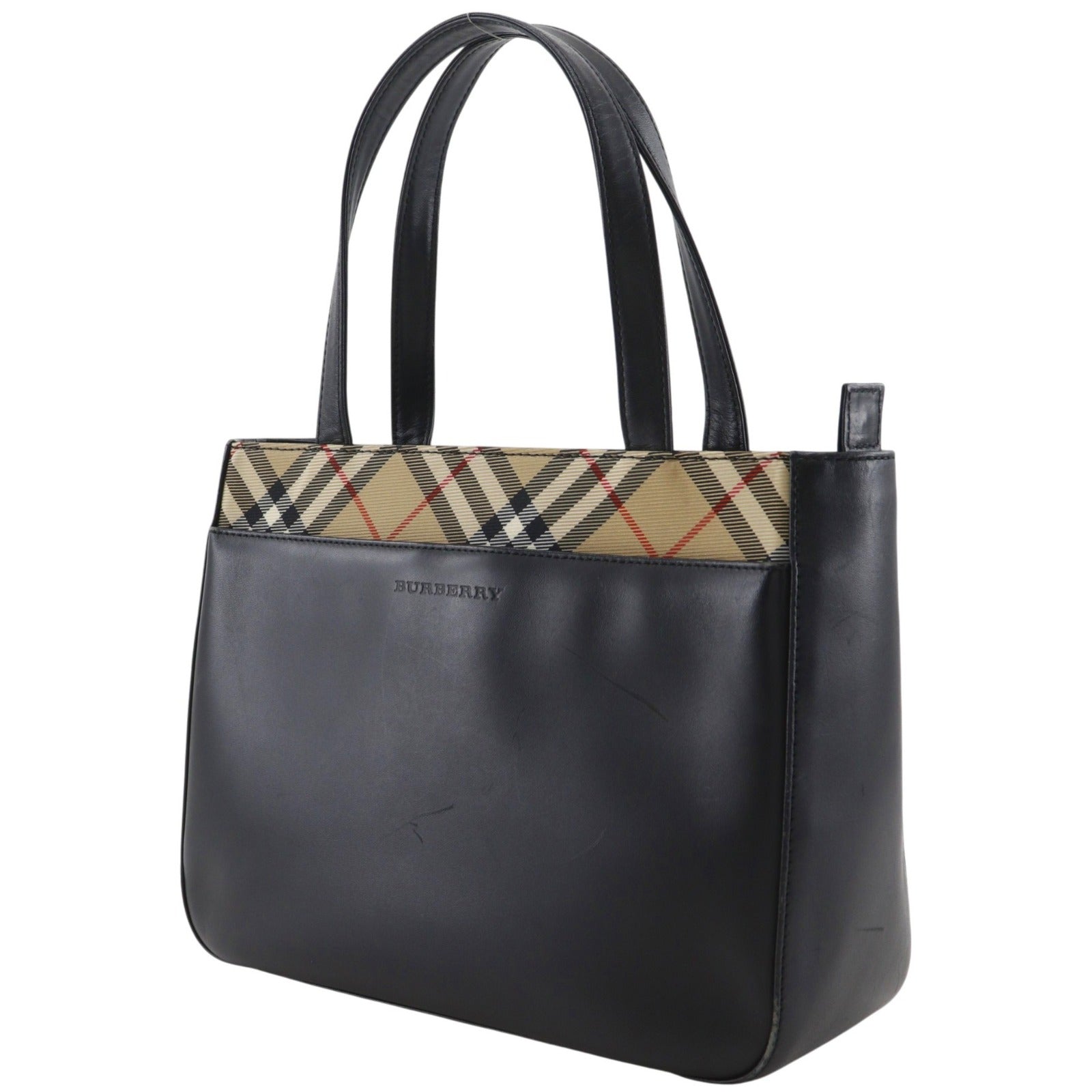 BURBERRY】バーバリー ノバチェック トートバッグ – NISHIKINO VINTAGE