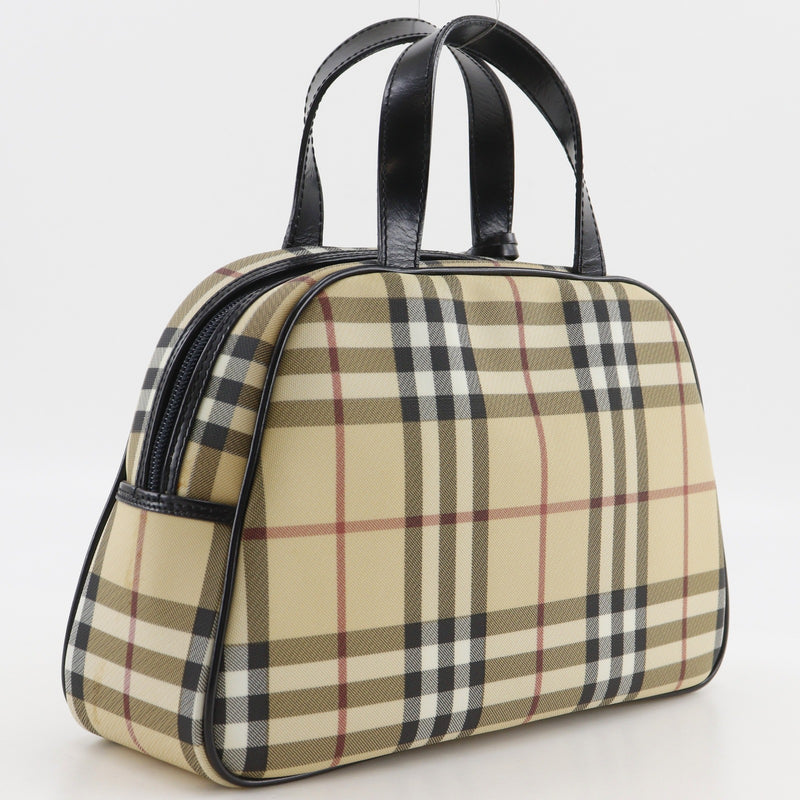BURBERRY ノバチェック ハンドバッグ BURBERRY】バーバリー ノバチェック ハンドバッグ – NISHIKINO VINTAGE