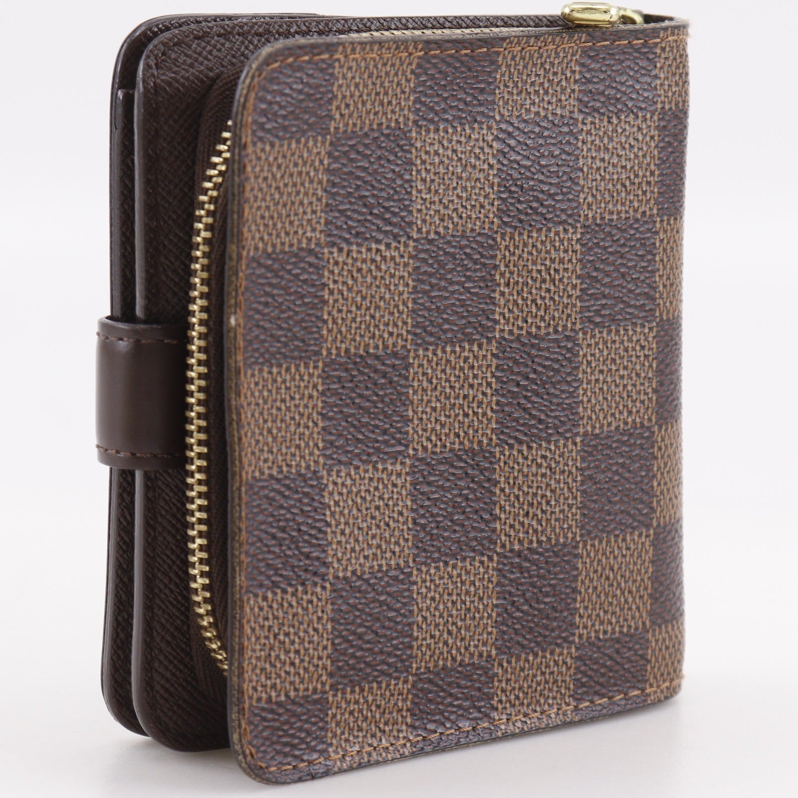 LOUIS VUITTON】ルイ・ヴィトン コンパクト・ジップ 二つ折り財布