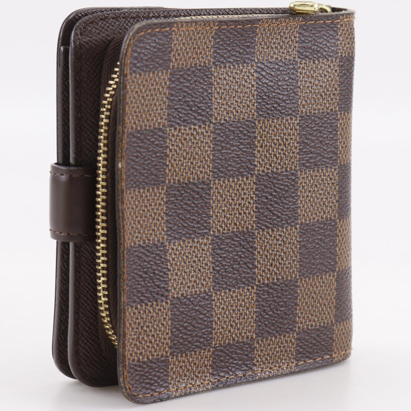 LOUIS VUITTON】ルイ・ヴィトン コンパクト・ジップ 二つ折り財布