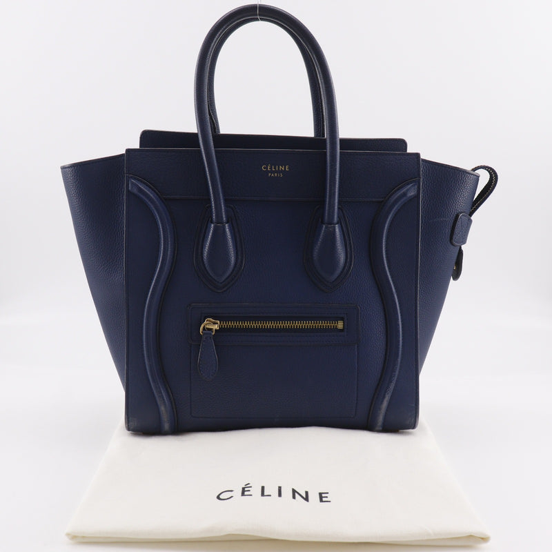 CELINE】セリーヌ ラゲージ マイクロショッパー ハンドバッグ
