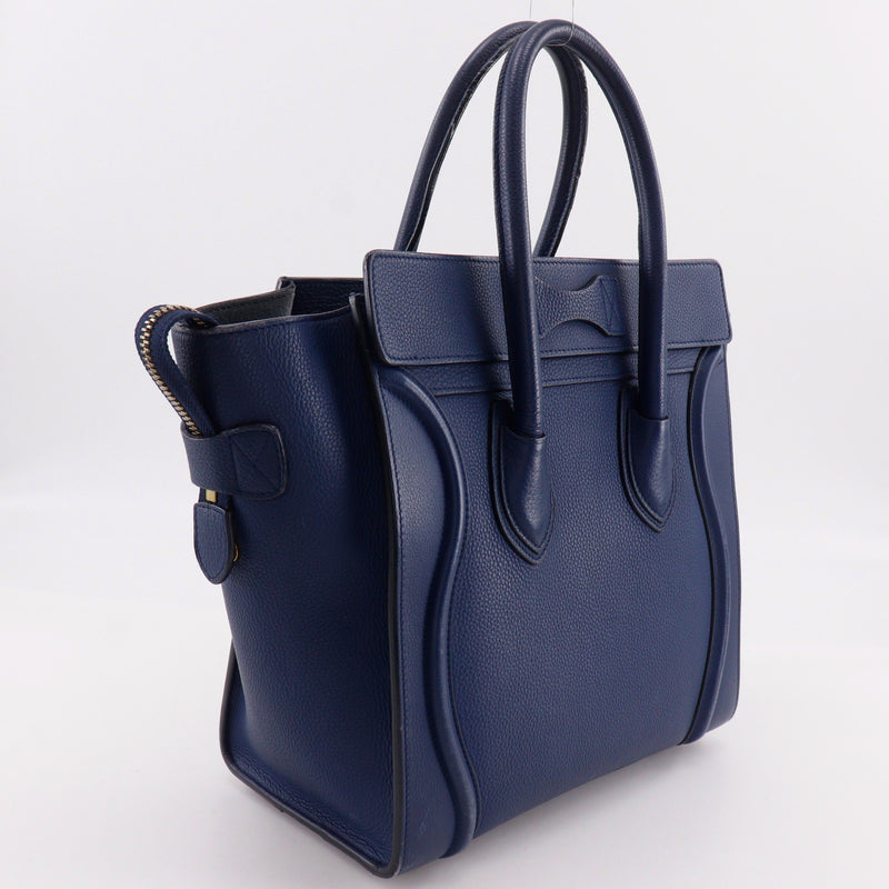 CELINE】セリーヌ ラゲージ マイクロショッパー ハンドバッグ