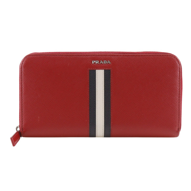 【PRADA】プラダ ストライプ 長財布