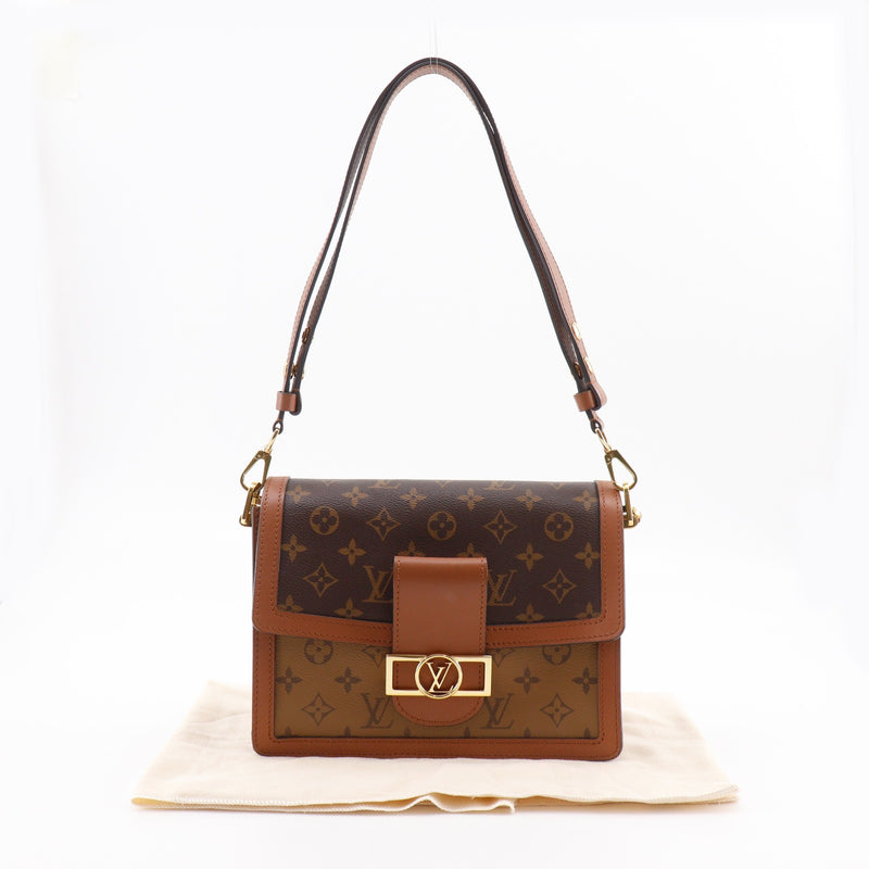LOUIS VUITTON】ルイ・ヴィトン ドーフィーヌMM ショルダーバッグ