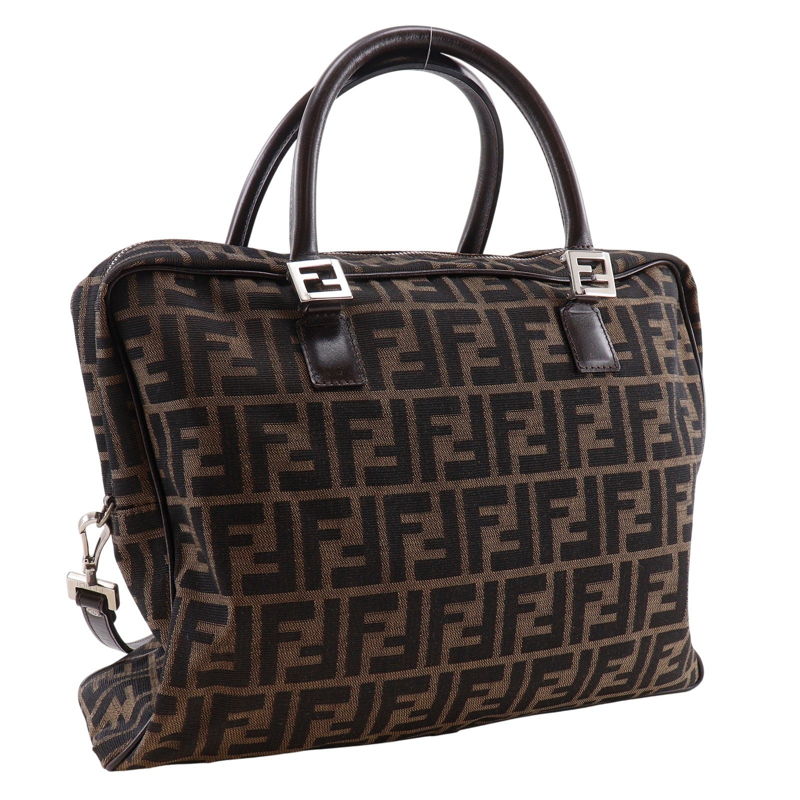FENDI ズッカ　PCケース　ビジネスバッグ　ハンドバッグ　ロゴ FENDI】フェンディ ズッカ ビジネスバッグ – NISHIKINO VINTAGE KYOTO