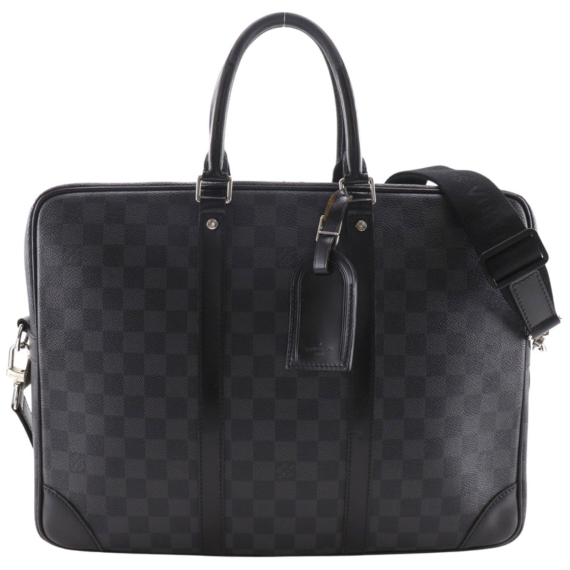【LOUIS VUITTON】LOUIS VUITTON 포르투 다큐먼 보와야지 GM 비즈니스 가방 
 N41123