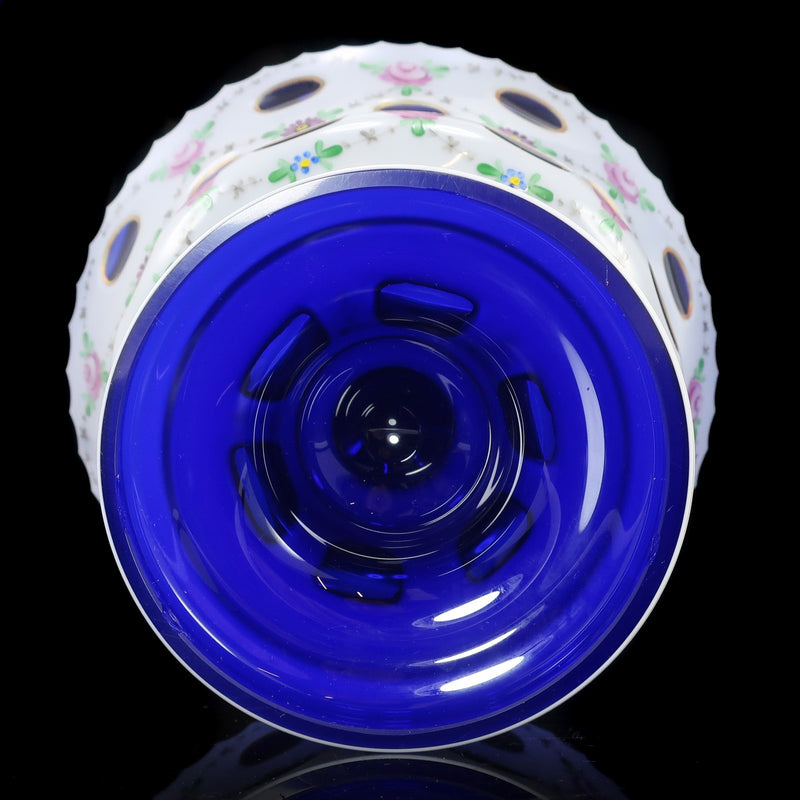 Bohemian glass】ボヘミアガラス 花模様 コンポート 食器 – NISHIKINO