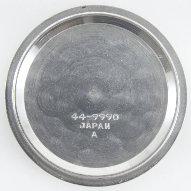 [시코] 시코 
 킹 시코 시계 
 두 번째 모델 Seiko Medalion Cal.44A 44-9990 스테인레스 스틸 X 가죽 검은 핸드 웨이던 실버 다이얼 킹 세이코 남자