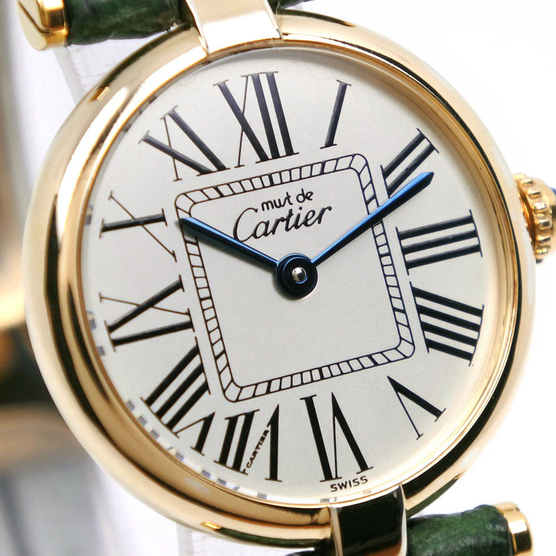 【人気最新作】CARTIER カルティエ マスト ヴァンドーム ヴェルメイユ 国際永久保証書付 時計