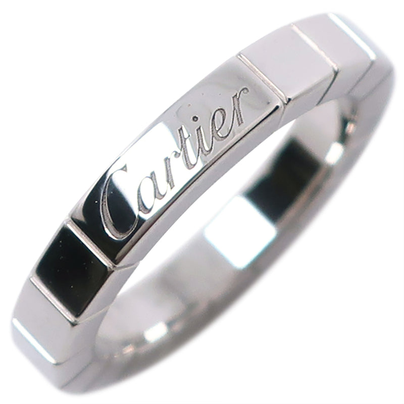 【CARTIER】カルティエ
 ラニエール 7号 リング・指輪
 B4045000 K18ホワイトゴールド 約5.6g Lanieres レディースA-ランク