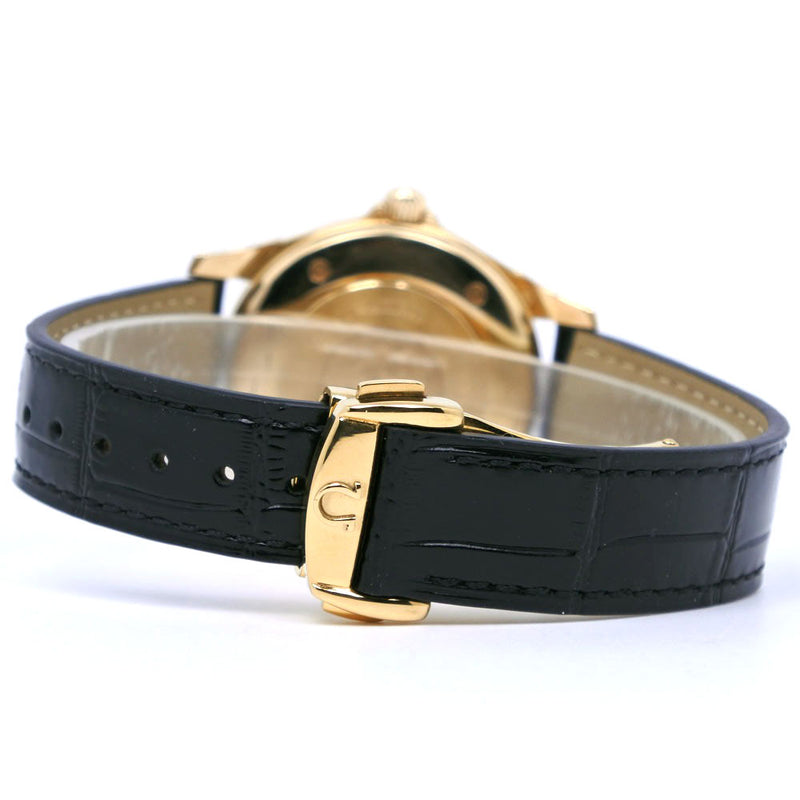 【OMEGA】オメガ
 デビル/デヴィル 腕時計
 コーアクシャル クロノメーター 4631.80.33 K18イエローゴールド×クロコダイル 黒 自動巻き 黒文字盤 De Ville メンズ
