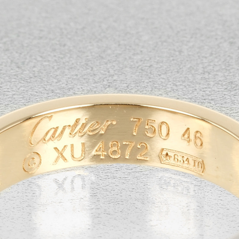 Cartier ウェディングリング　6号 CARTIER】カルティエ ミニラブ ウェディング リング・指輪 6号
