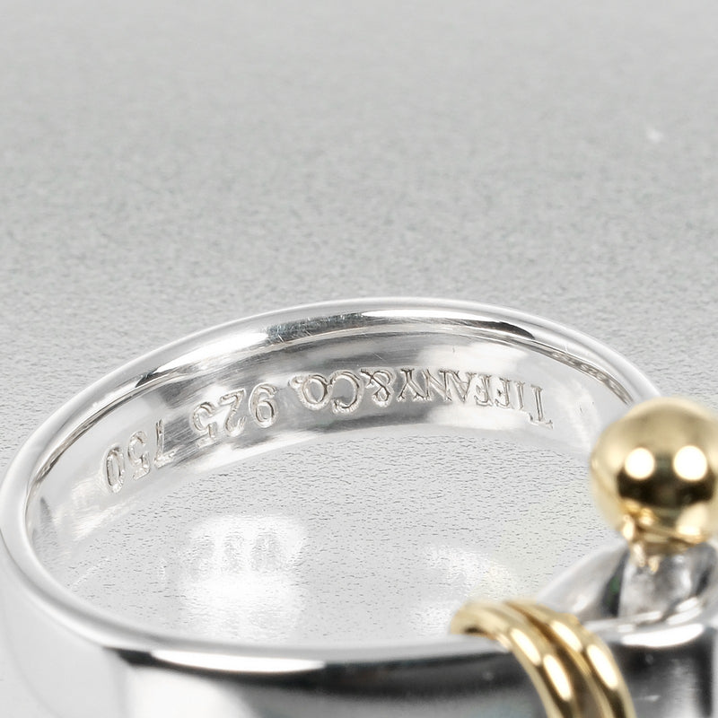 [TIFFANY & CO.] Tiffany 
 Love Knot No. 9 Ring
 Silver925×18KGold about 3.76g Love Knot Ladies A Rank