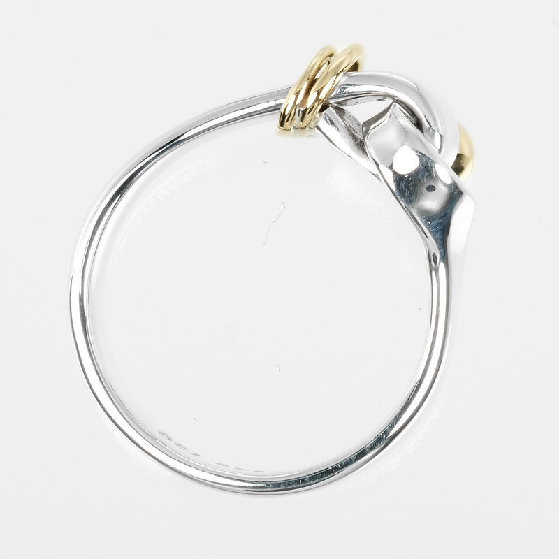 [Tiffany＆Co。]蒂法尼 
 爱9号戒指 /戒指 
 银925×18K黄金约3.76克爱结女士