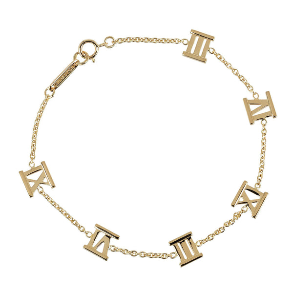 [TIFFANY & CO.] Tiffany 
 Atlas bracelet 
 18KYellow Gold Approximately 4.33g ATLAS Ladies A Rank