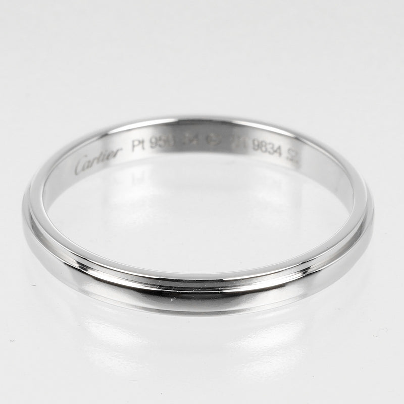 [Cartier] Cartier 
 Damour Wedding No. 14 Ring
 Pt950Platinum Approximately 2.96g Damour Wedding Ladies A Rank