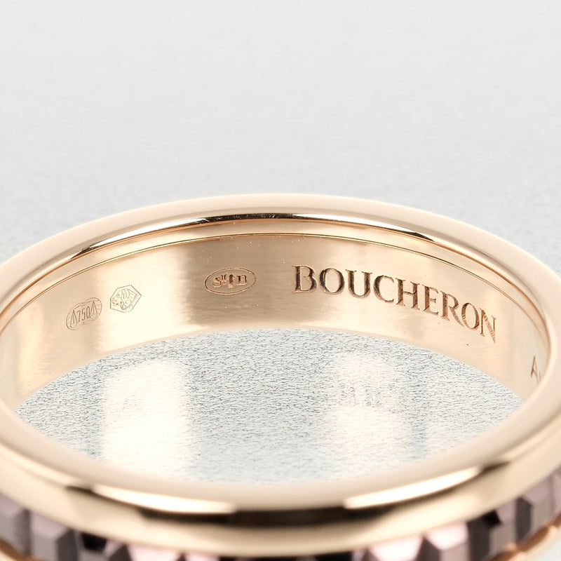 Boucheron】ブシュロン キャトル クラシック ハーフ リング・指輪 7号 