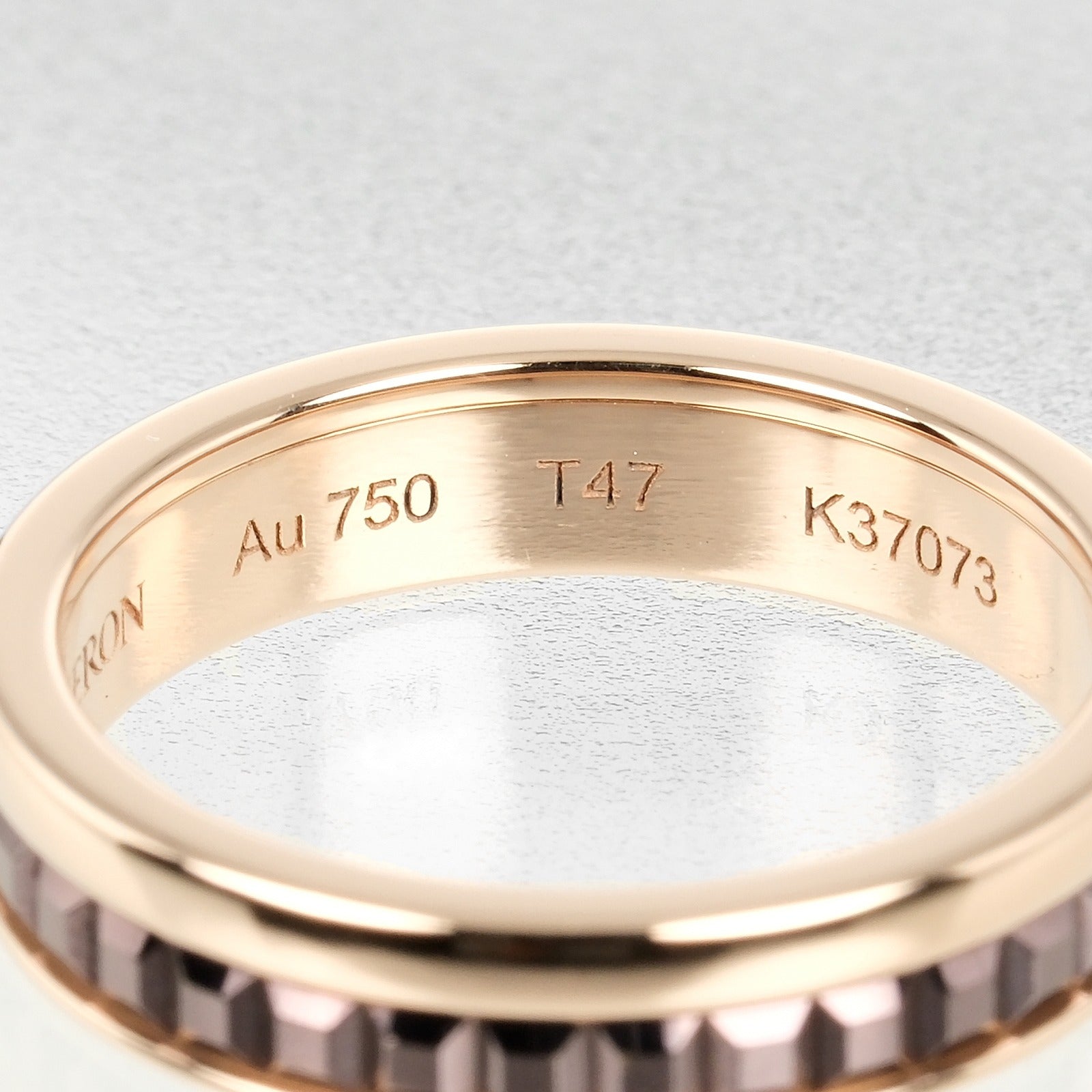 Boucheron】ブシュロン キャトル クラシック ハーフ リング・指輪 7号