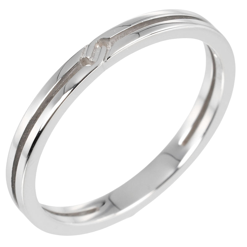 [GUCCI] Gucci 
 Infinity No. 12 Ring
 18KWhite Gold Approximately 1.93g Infinity Ladies A Rank