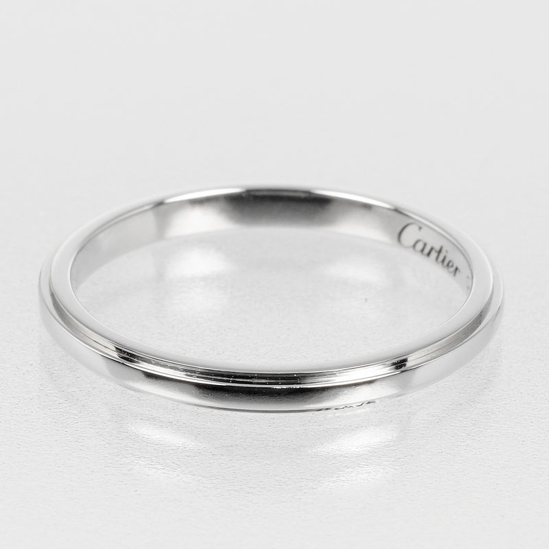 [Cartier] Cartier 
 Boda de Damour No. 7 Anillo / anillo 
 PT950 Platinum aproximadamente 1.94 g Ladies de bodas de damour un rango