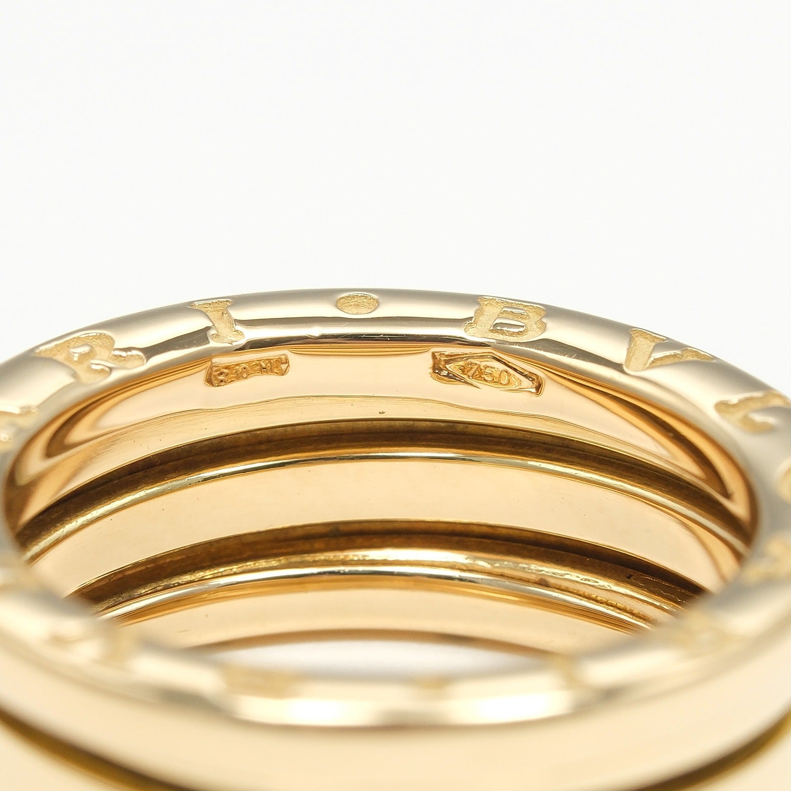 BVLGARI】ブルガリ B.ZERO1 3バンド リング・指輪 ビーゼロワン 13号 