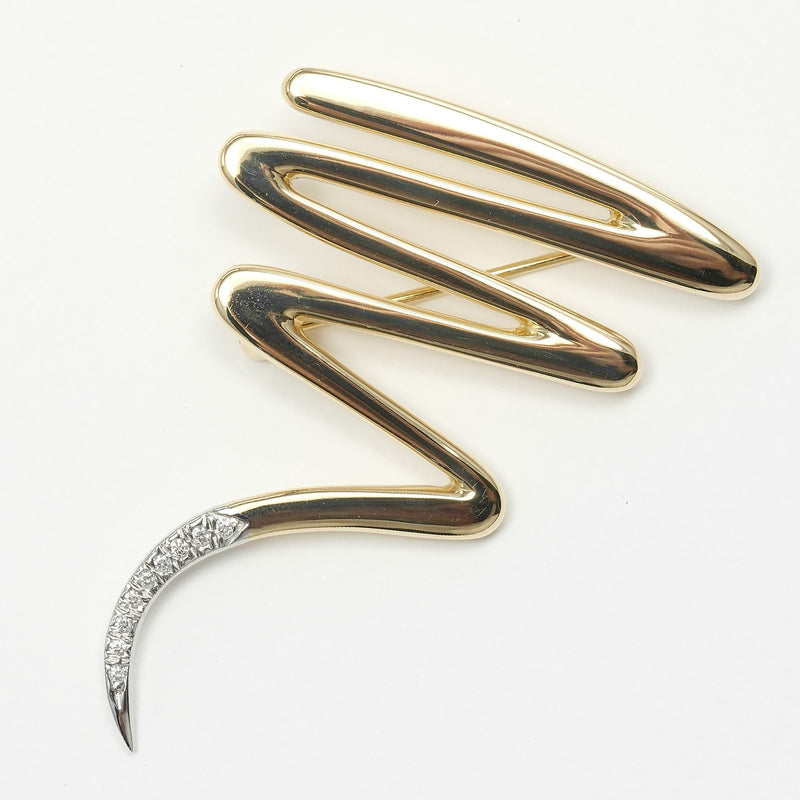 TIFFANY&Co.】ティファニー スクリブル ブローチ – NISHIKINO VINTAGE