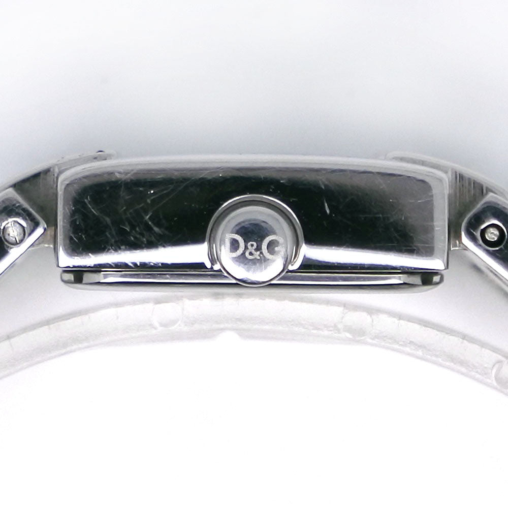 DOLCE&GABBANA EDDIE エディ クオーツ 腕時計 シルバー DOLCE&GABBANA】ドルチェアンドガッバーナ EDDIE エディ 腕時計